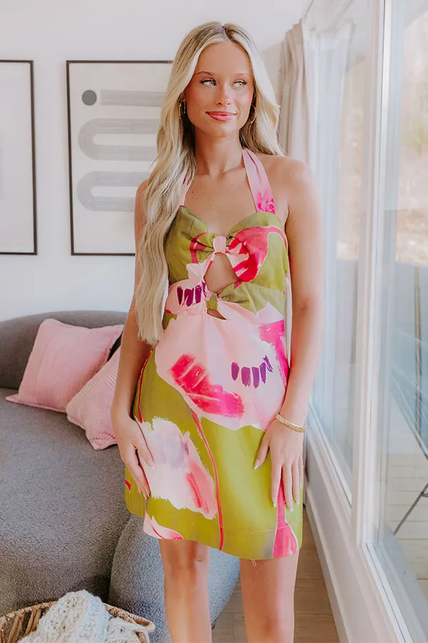 Guava Martini Mini Dress in Lime sold by Impressions