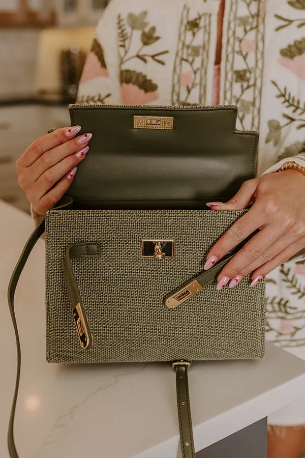 Adeline Woven Purse in Sage sold by Impressions product image thumbnail 2