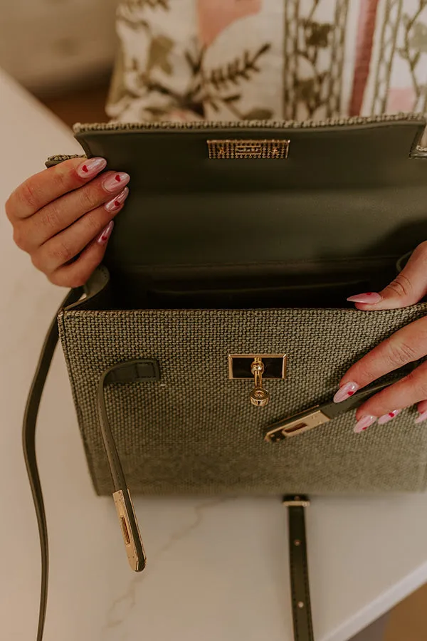 Adeline Woven Purse in Sage sold by Impressions product image thumbnail 4