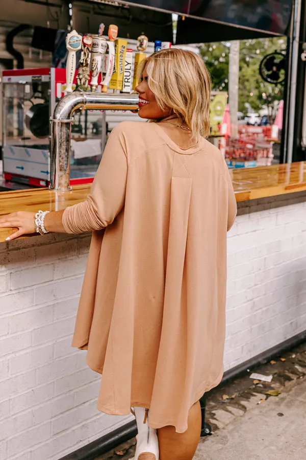 New Chapter Tunic Dress in Iced Latte Curves sold by Impressions product image thumbnail 3