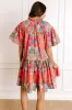 Sunset In Sevilla Floral Mini Dress sold by Impressions