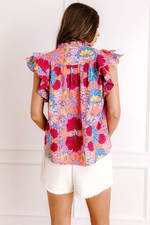Fiesta Bloom Shift Top sold by Impressions product image thumbnail 4