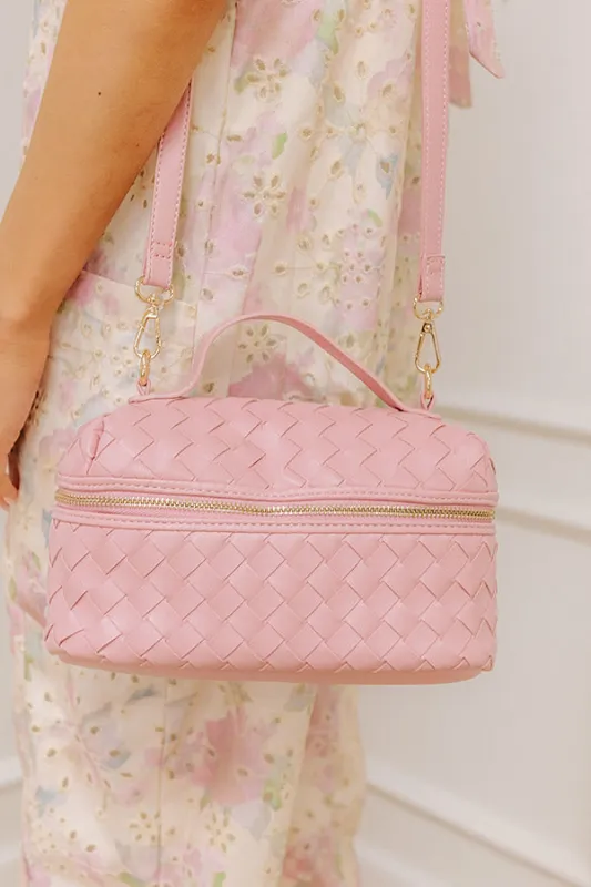 Richie Faux Leather Crossbody in Pink sold by Impressions