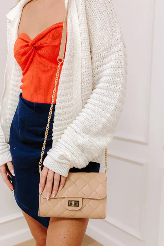 Winona Faux Leather Crossbody in Iced Latte sold by Impressions