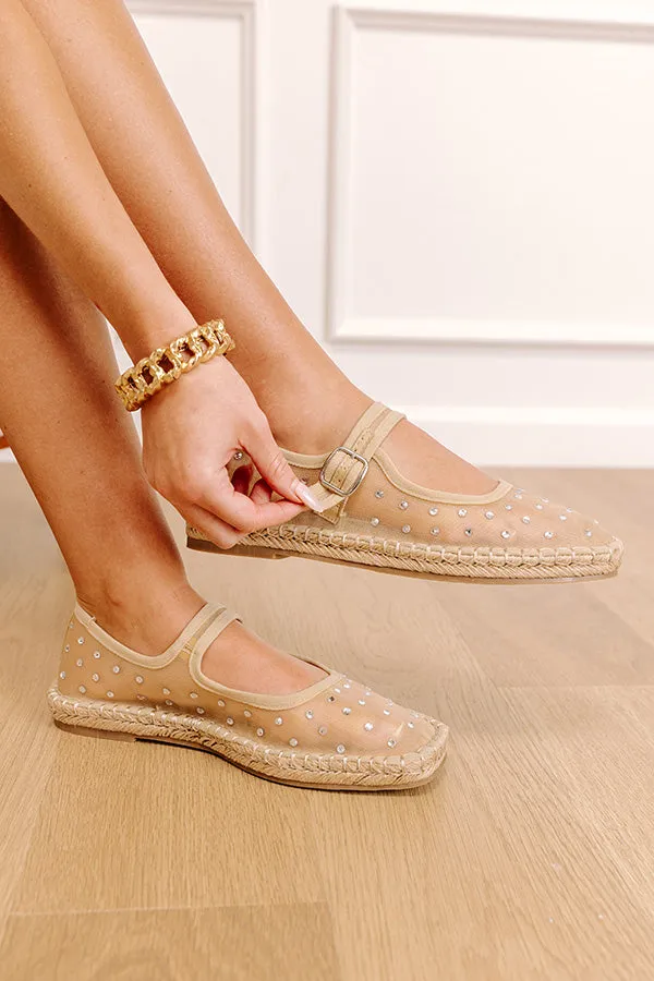 The Meg Rhinestone Embellished Flats sold by Impressions product image thumbnail 2