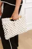 Coastal Cutie Crochet Clutch in Ivory sold by Impressions