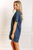 Darling Moment Denim Mini Dress sold by Impressions