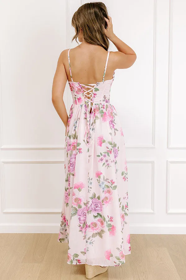 Enchanted Embrace Floral Maxi Dress sold by Impressions product image thumbnail 4