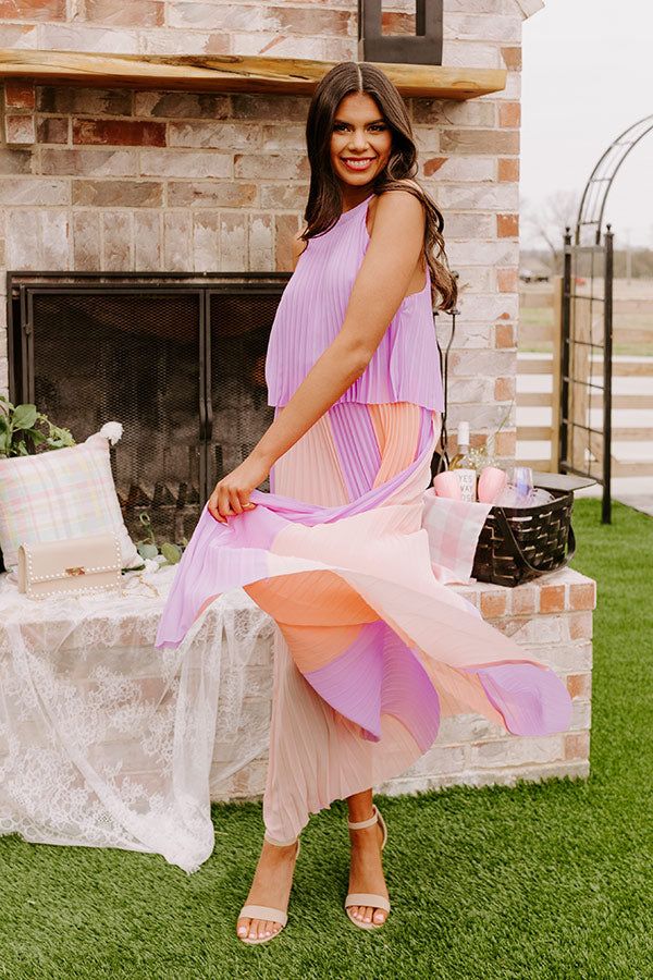 Dreamy Daze Pleated Maxi sold by Impressions product image thumbnail 3