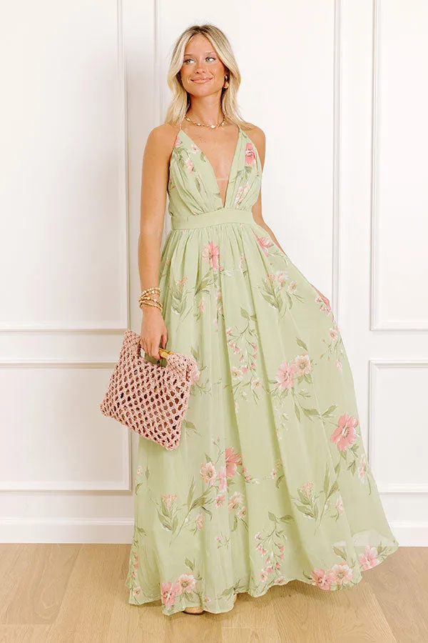 Sauvignon Sweet Floral Maxi Dress sold by Impressions product image thumbnail 4