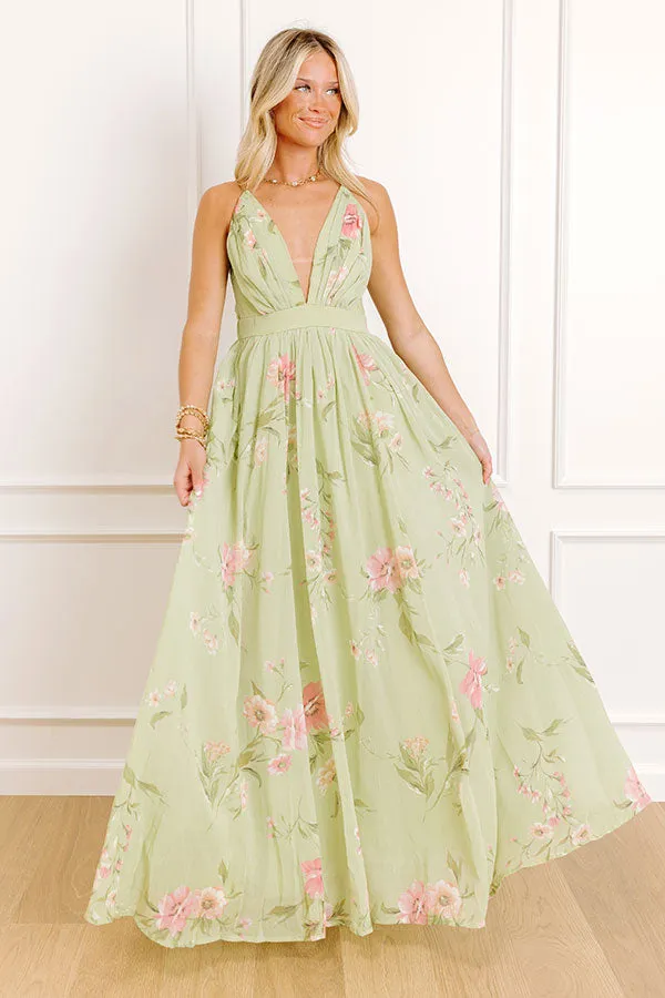 Sauvignon Sweet Floral Maxi Dress sold by Impressions