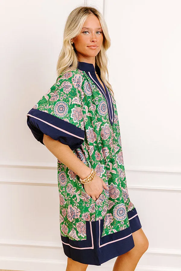 Wild Garden Escape Mini Dress sold by Impressions product image thumbnail 4