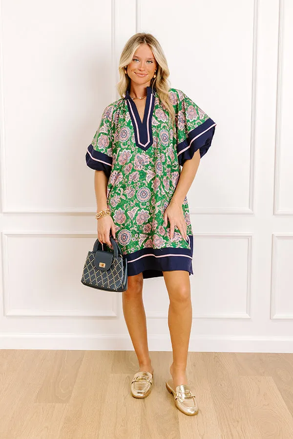 Wild Garden Escape Mini Dress sold by Impressions product image thumbnail 3