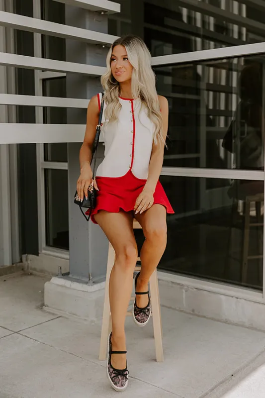 So Charmed Knit Vest Top sold by Impressions