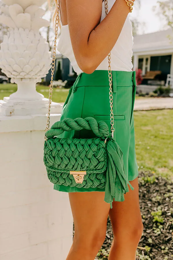 Montego Woven Purse in Green sold by Impressions product image thumbnail 4