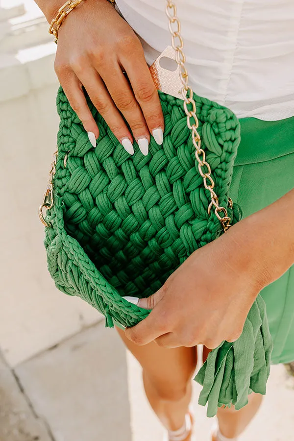 Montego Woven Purse in Green sold by Impressions product image thumbnail 2