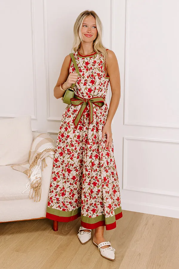 Wildflower Dreams Floral Midi Dress sold by Impressions product image thumbnail 3