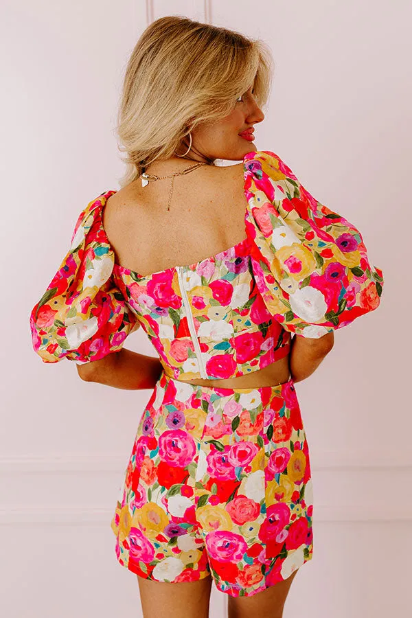 Pocket Full Of Roses Crop Top sold by Impressions product image thumbnail 5