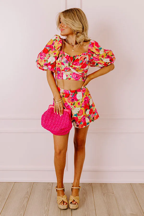 Pocket Full Of Roses Crop Top sold by Impressions product image thumbnail 2