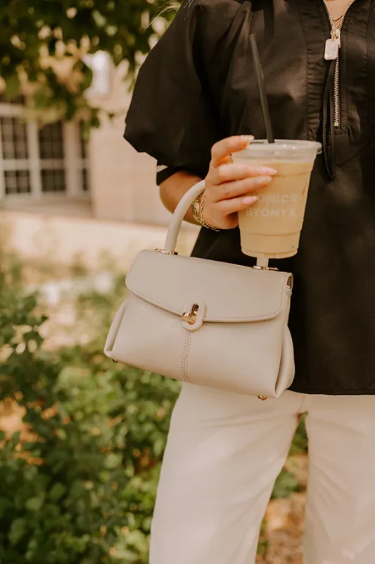 Chic Views Faux Leather Purse sold by Impressions