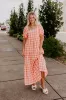 Sunkist Stroll Gingham Midi Dress sold by Impressions