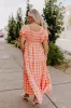 Sunkist Stroll Gingham Midi Dress sold by Impressions