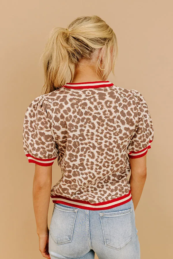 Spotted And Chic Knit Top sold by Impressions product image thumbnail 2