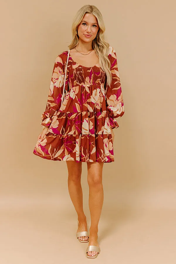 Meadow Melody Floral Mini Dress sold by Impressions product image thumbnail 2