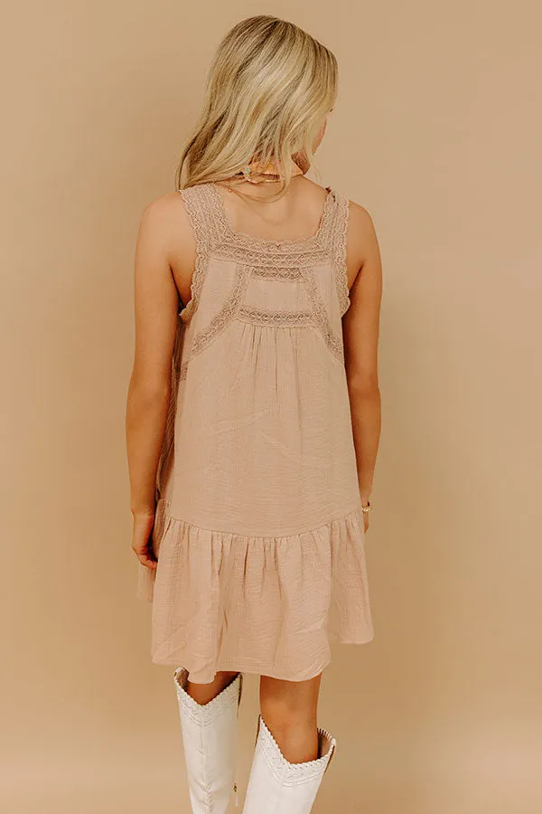 Sweet Sunset Lace Mini Dress sold by Impressions product image thumbnail 5