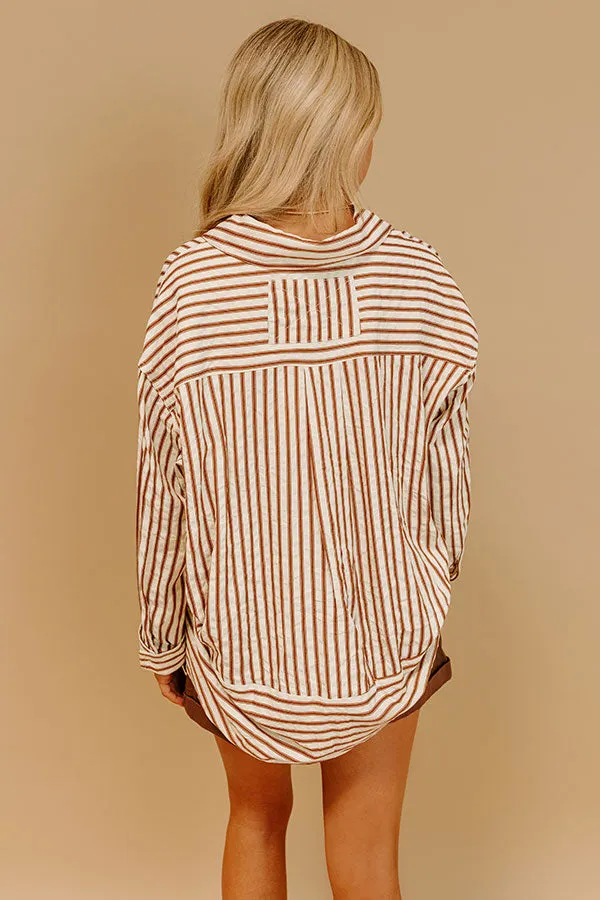 Charleston Charm Stripe Button Up Top sold by Impressions product image thumbnail 4