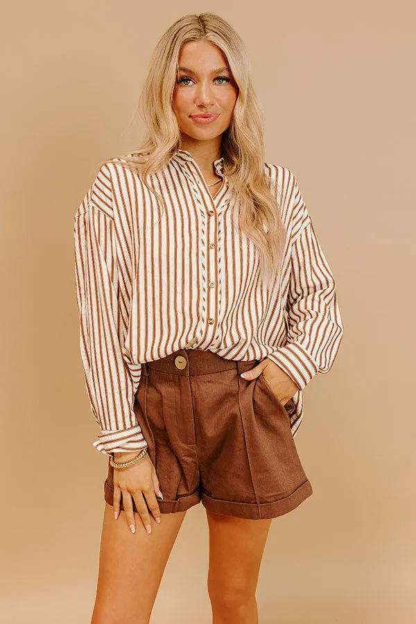Charleston Charm Stripe Button Up Top sold by Impressions product image thumbnail 2