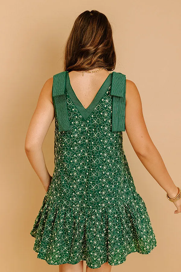 Chasing Wanderlust Floral Embroidered Mini Dress sold by Impressions product image thumbnail 4