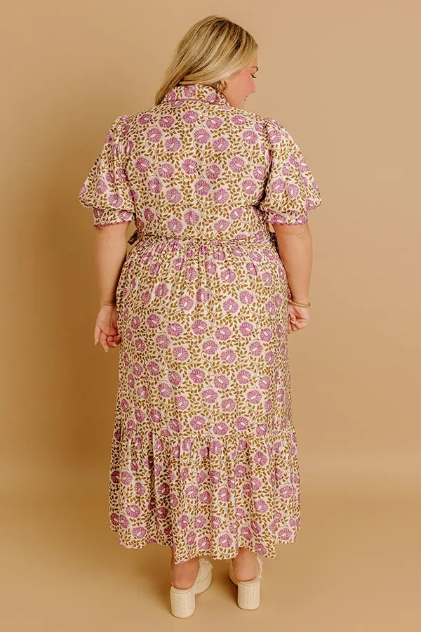 Falling For Floral Midi Dress Curves sold by Impressions product image thumbnail 5