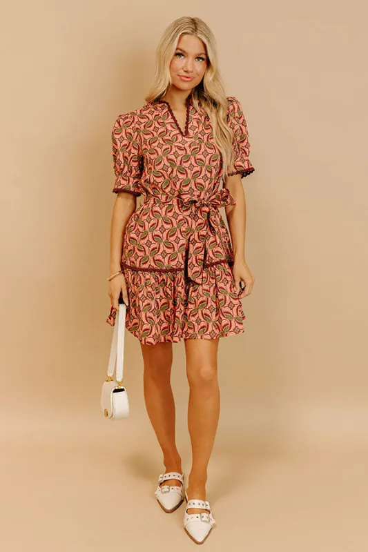 Fifth Avenue Stroll Mini Dress sold by Impressions