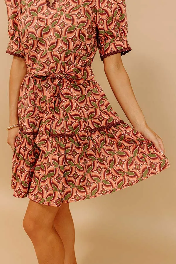 Fifth Avenue Stroll Mini Dress sold by Impressions product image thumbnail 3