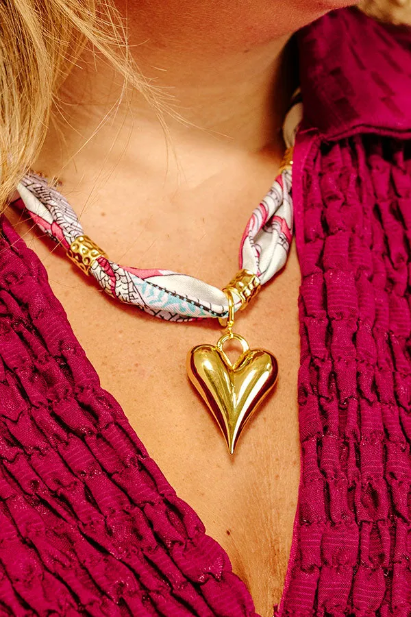 Palm Scarf Necklace sold by Impressions product image thumbnail 2