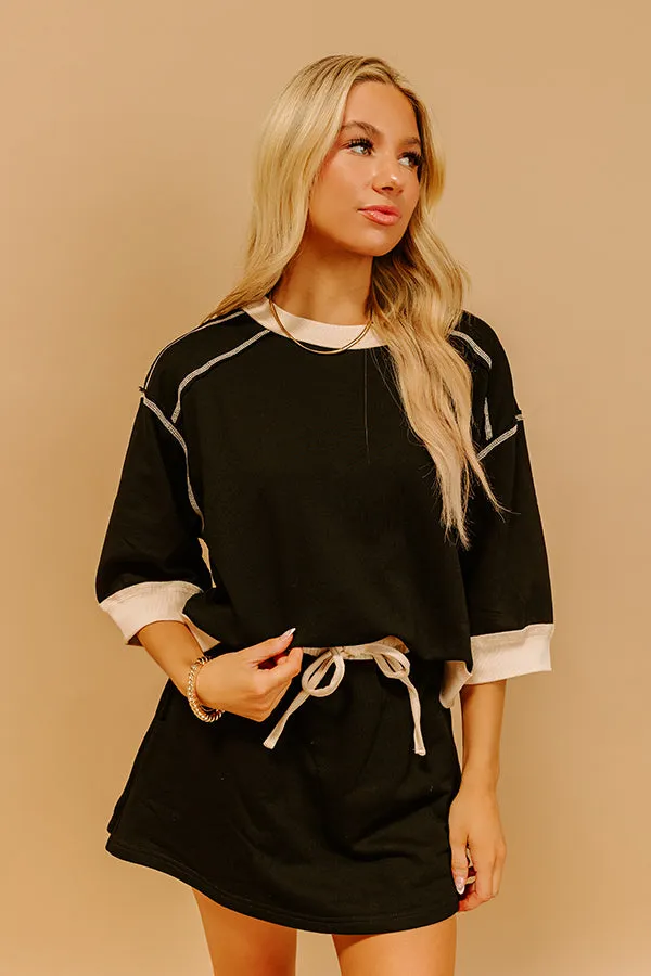 Chic Style Shift Tee in Black sold by Impressions product image thumbnail 4