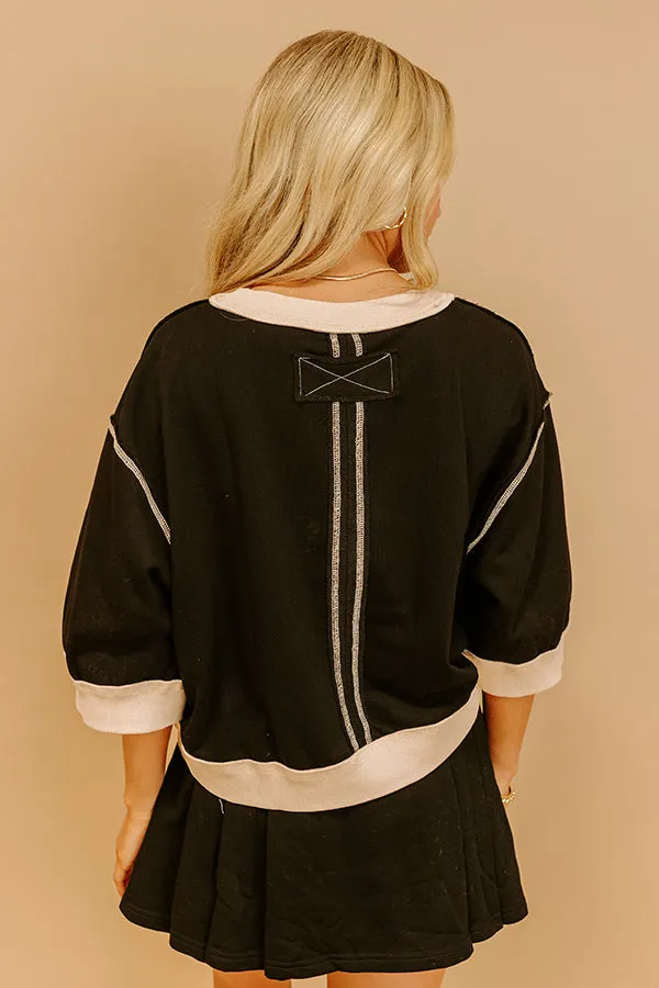Chic Style Shift Tee in Black sold by Impressions product image thumbnail 2