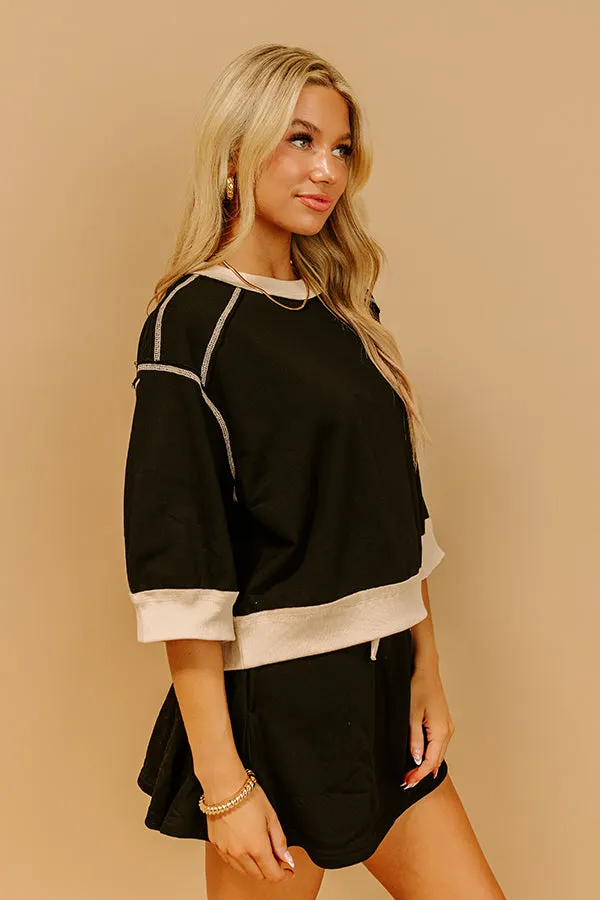 Chic Style Shift Tee in Black sold by Impressions product image thumbnail 3