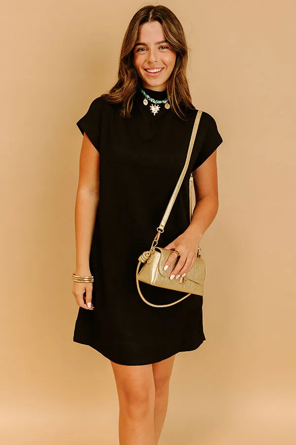City Sleek Mini Dress in Black sold by Impressions product image thumbnail 3