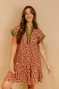 Cider Dreams Mini Dress in Olive sold by Impressions