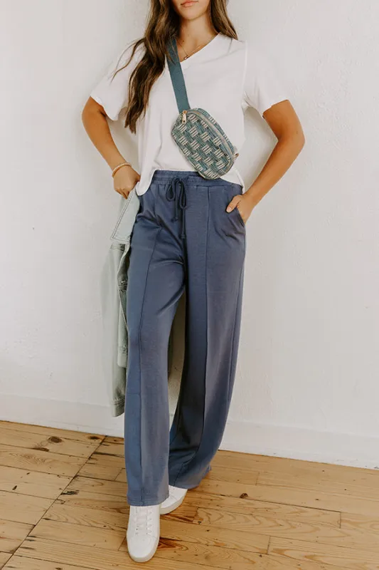 Morning Dew High Waist Scuba Pants in Riverside sold by Impressions