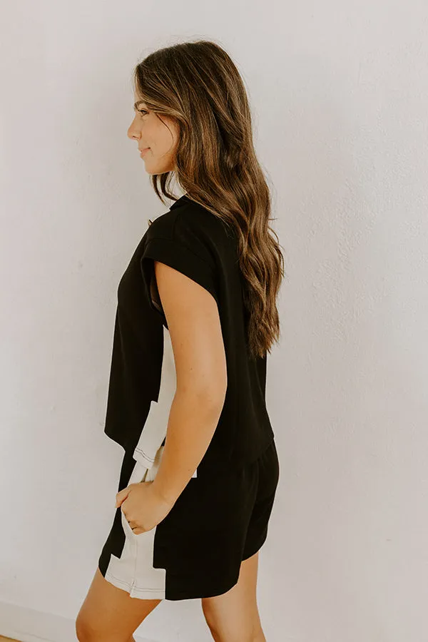 Metro Chic Quarter Zip Top sold by Impressions product image thumbnail 4