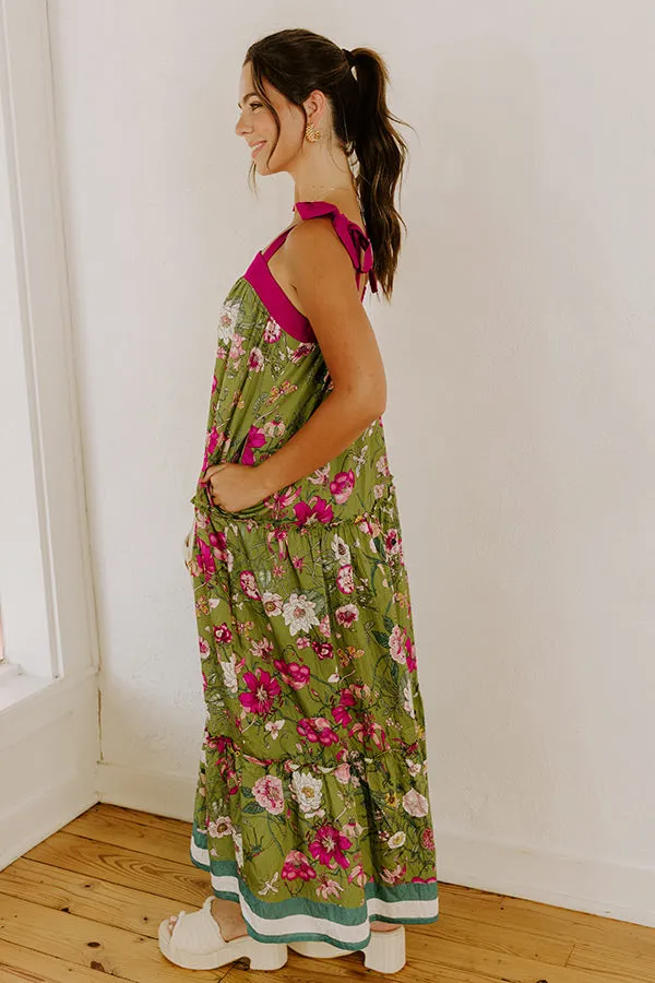 Chasing Wildflowers Floral Maxi Dress sold by Impressions product image thumbnail 5