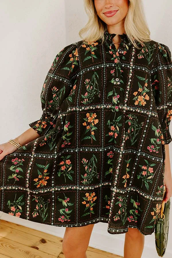 Botanical Daydream Mini Dress sold by Impressions product image thumbnail 3