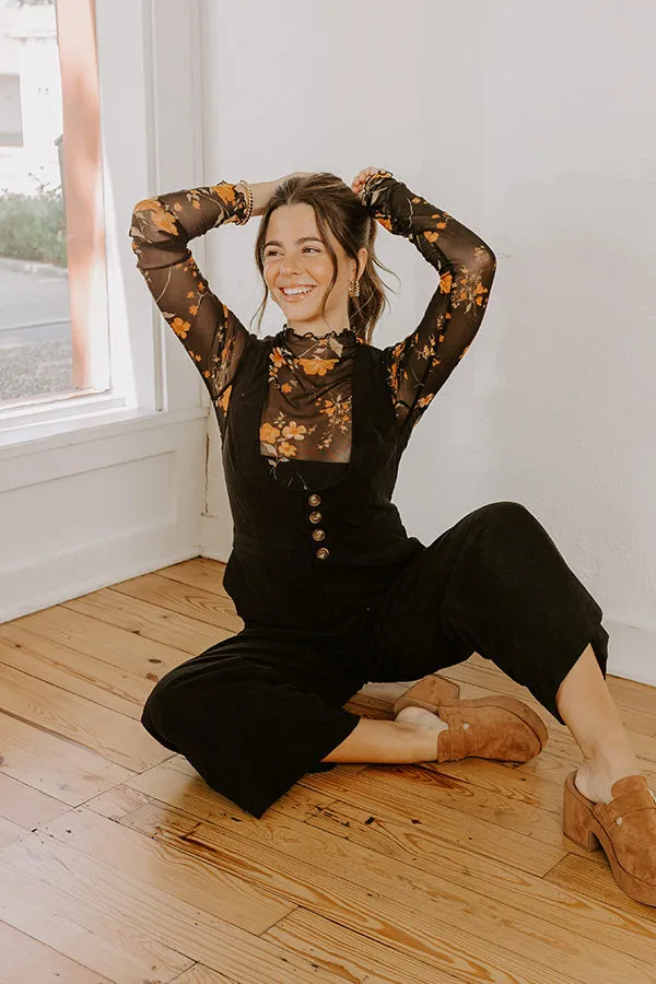 Falling Florals Mesh Top sold by Impressions product image thumbnail 2