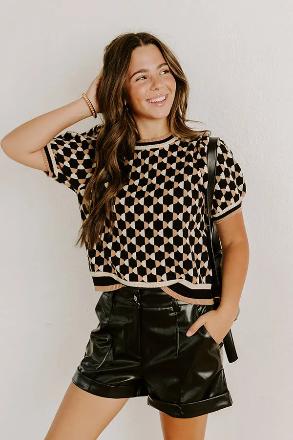 First Class Cutie Knit Sweater Top sold by Impressions product image thumbnail 3