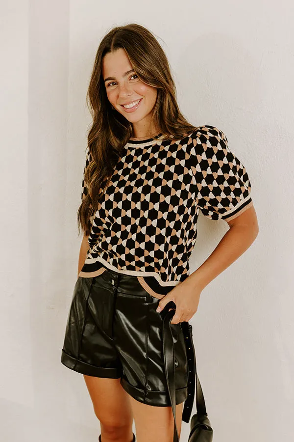 First Class Cutie Knit Sweater Top sold by Impressions product image thumbnail 2