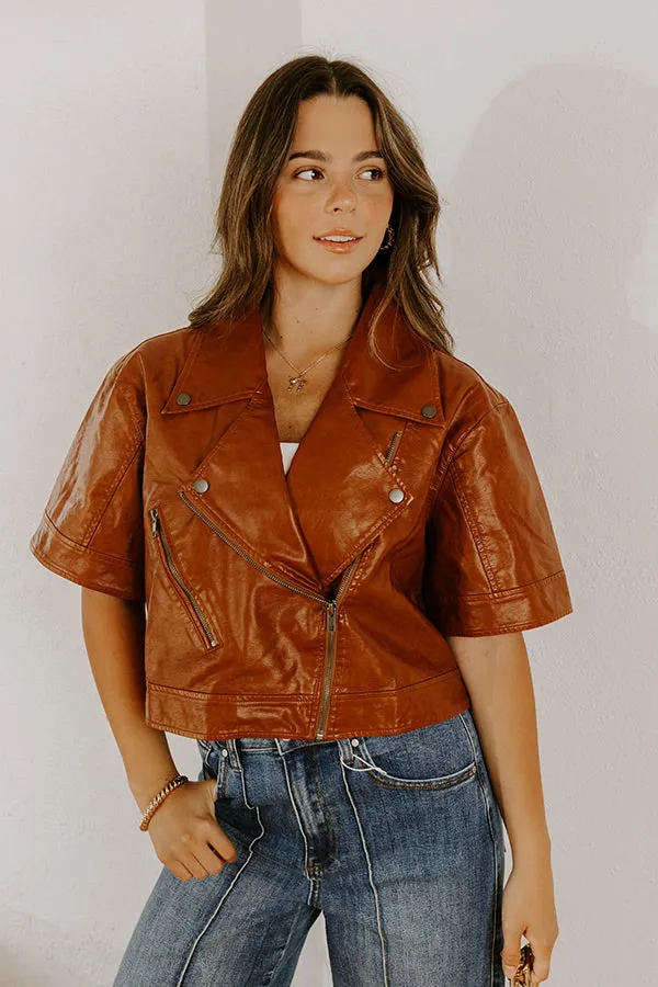 Maple Miles Faux Leather Jacket sold by Impressions product image thumbnail 2