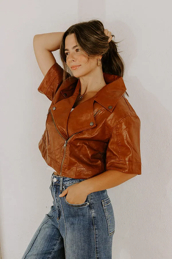 Maple Miles Faux Leather Jacket sold by Impressions product image thumbnail 3